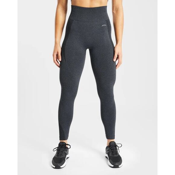 AYBL Pants - AYBL #BEAYBL Balance V2 Seamless Leggings Speckle Black Women's Size L NWT